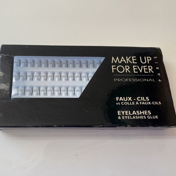 Make Up For Ever Set 3 False Eyelashes Black Strip#106 Clusters#155 Single#101 - Picture 5 of 8